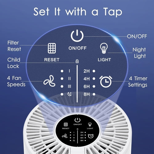 MOOKA HEPA H13 Filter Air Purifier